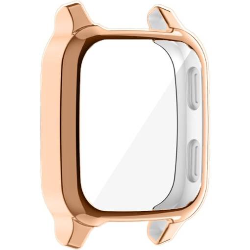 Foto - Husă din silicon pentru Garmin Venu SQ - Auriu roz