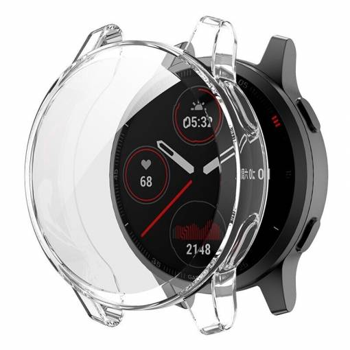 Foto - Husă din silicon pentru Garmin Vivoactive 4S - Transparentă