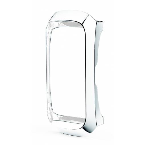 Foto - Husă din silicon pentru Samsung Galaxy Fit - Argintie