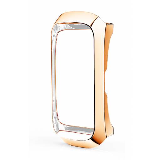 Foto - Husă din silicon pentru Samsung Galaxy Fit - Auriu roz