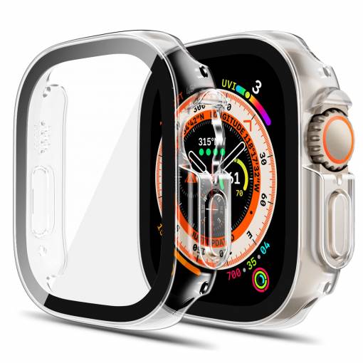 Foto - Husă de protecție pentru Apple Watch Ultra - Transparentă, 49 mm