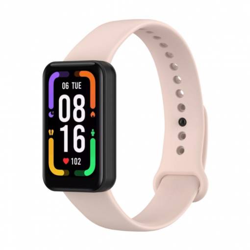 Foto - Brățară din silicon eses pentru Redmi Smart Band Pro - Roz