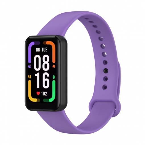 Foto - Curea din silicon eses pentru Redmi Smart Band Pro - Violet