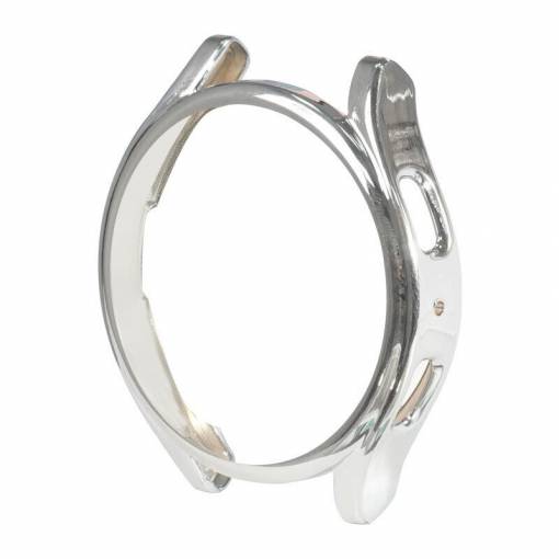 Foto - Husă din silicon pentru Samsung Galaxy Watch 5 Pro - Argintie, 45 mm