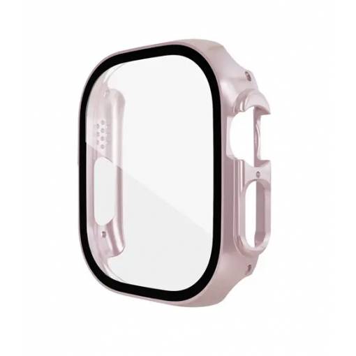 Foto - Carcasă de protecție pentru Apple Watch Ultra - Roz lucios, 49 mm