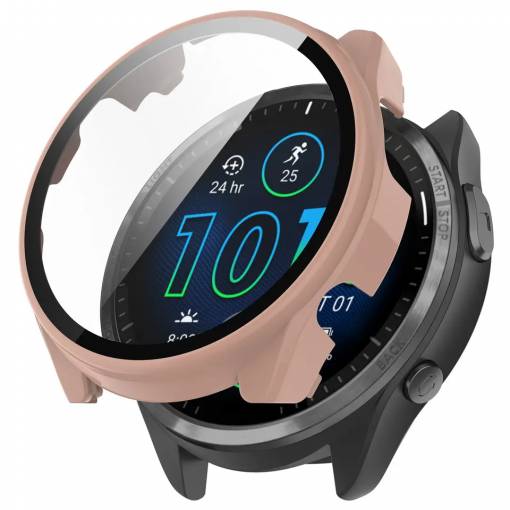 Foto - Husă de protecție pentru Garmin Forerunner 965 - Roz