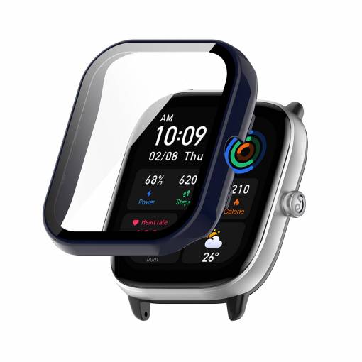 Foto - Husă de protecție pentru Amazfit GTS 4 Mini - Albastru închis