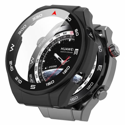 Foto - Husă de protecție pentru Huawei Watch Ultimate - Neagră