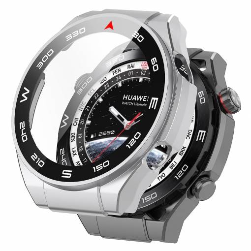 Foto - Husă de protecție pentru Huawei Watch Ultimate - Argintie