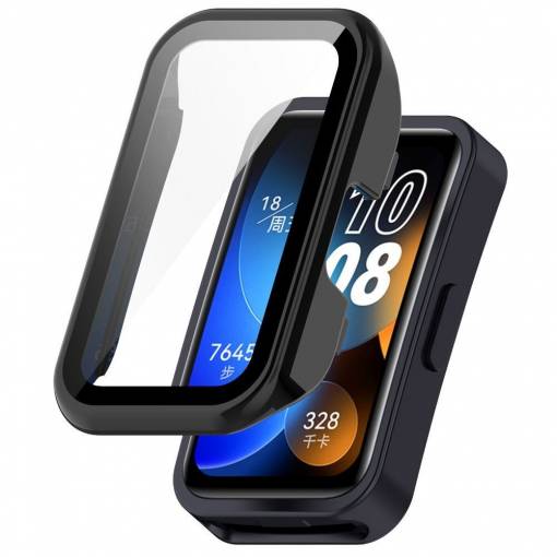 Foto - Carcasa de protecție pentru Huawei band 8, 9 și 10 - Negru