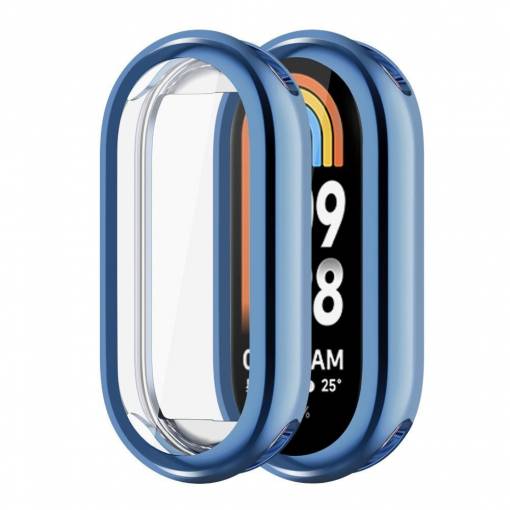 Foto - Carcasa de protecție pentru Xiaomi Smart Band 8 - Albastru