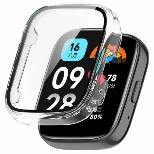 Foto - Carcasa de protecție pentru Redmi Watch 3 Active - Transparentă