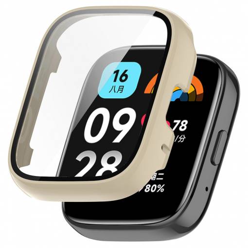 Foto - Carcasa de protecție pentru Redmi Watch 3 Active - Bej