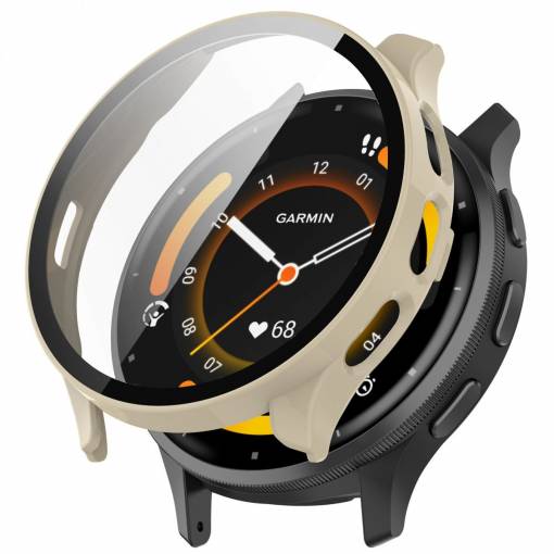 Foto - Carcasa de protecție pentru Garmin Venu 3s - Bej