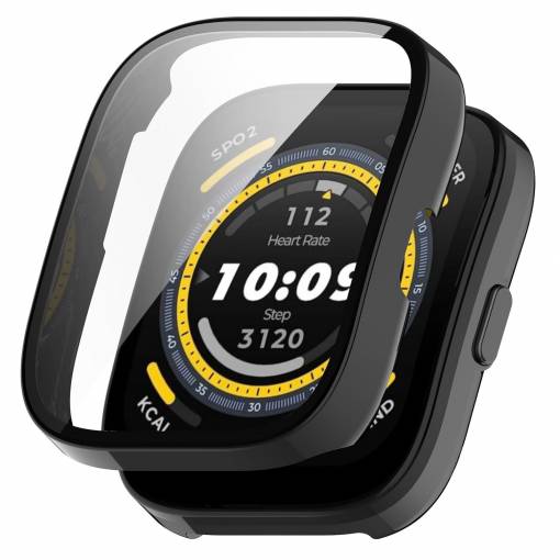 Foto - Carcasă protectoare pentru Amazfit Bip 5 - Negru