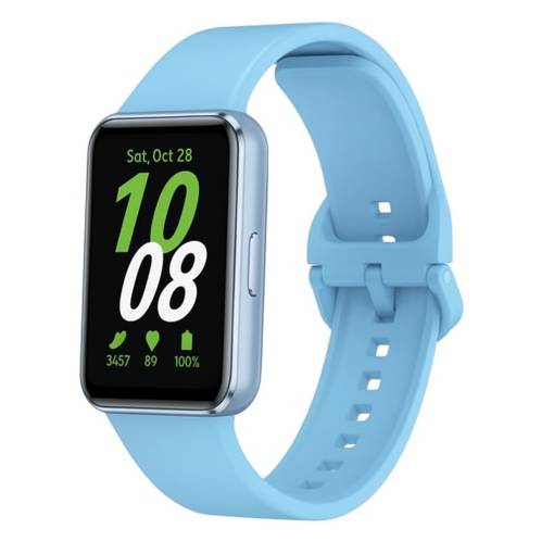 Foto - Brățara din silicon pentru Samsung Galaxy Fit 3 - Albastru deschis