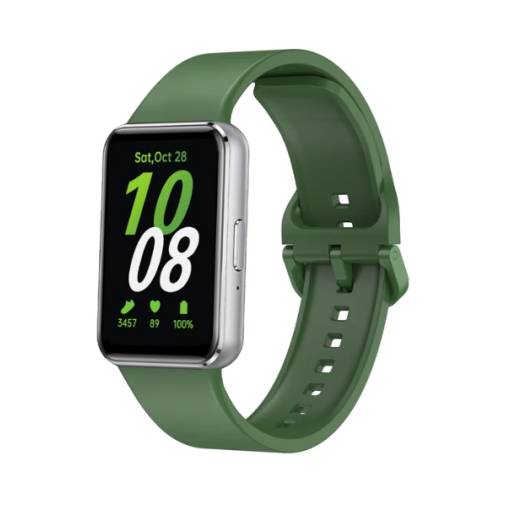 Foto - Brățara din silicon pentru Samsung Galaxy Fit 3 - Verde