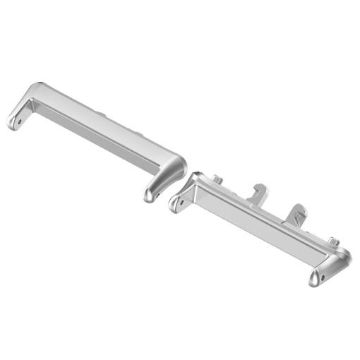Foto - Conector pentru Samsung Galaxy Fit 3 - Argintiu, 2 bucăți