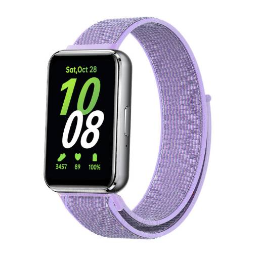 Foto - brățară din nailon pentru Samsung Galaxy Fit 3 - Mov