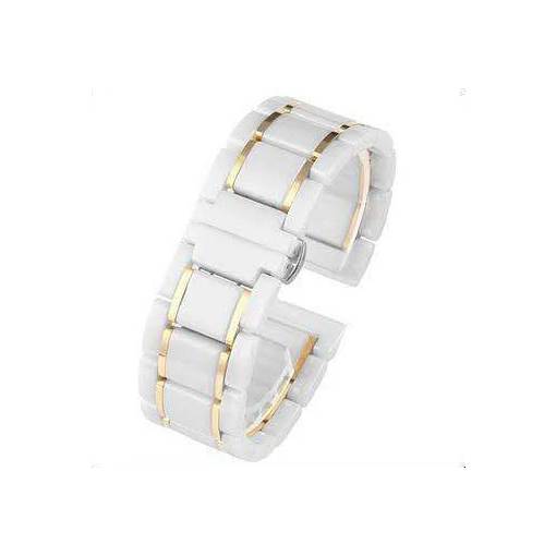 Alb cu dungi aurii, 22 mm