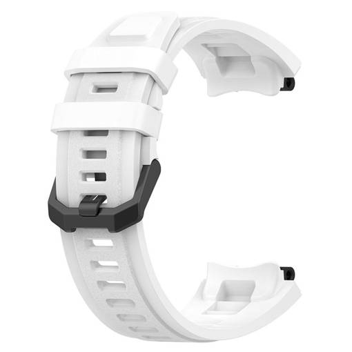 Foto - brățară din silicon pentru Amazfit Active Edge - Alb