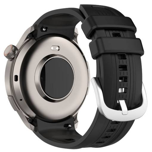 Foto - brățară din silicon pentru Amazfit balance - neagră