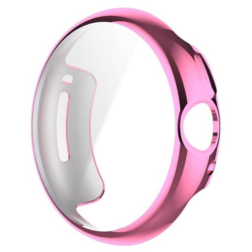 Foto - Căptușeală din silicon pentru Google Pixel Watch 1, 2 - Roz