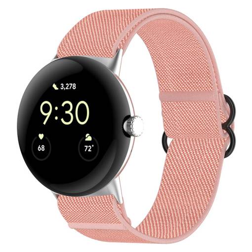 Foto - Brățară elastică pentru Google Pixel Watch 1, 2 - Roz