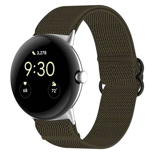 Foto - Brățară elastică pentru Google Pixel Watch 1, 2 - Verde