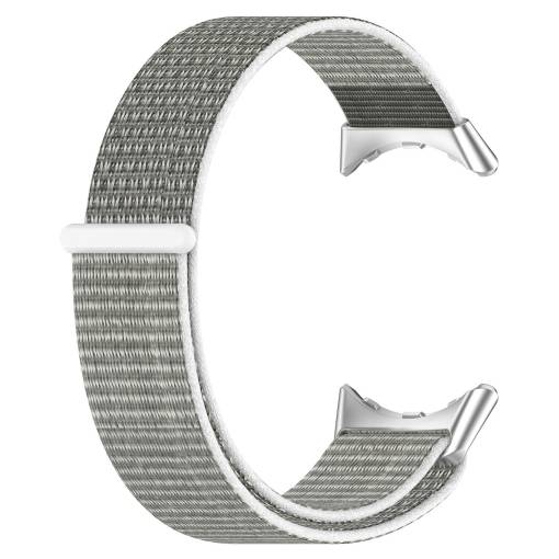 Foto - Brățară din nylon cu velcro pentru Google Pixel Watch 1, 2 - Gri