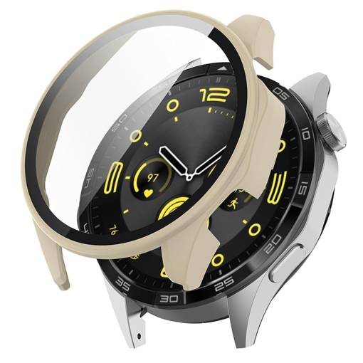 Foto - Carcasă de protecție pentru Huawei Watch GT 4 46mm - Bej