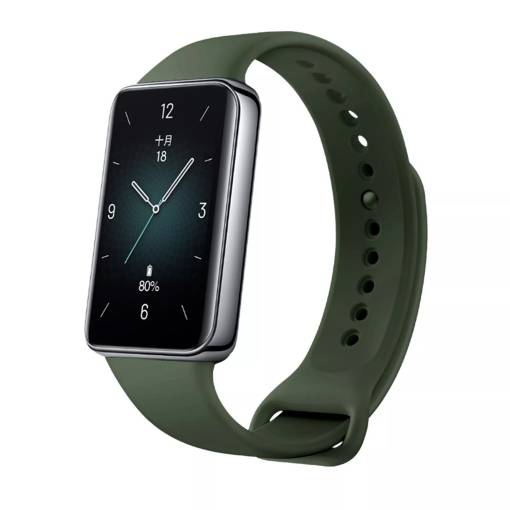 Foto - Brățară din silicon pentru Honor Band 9 - Verde