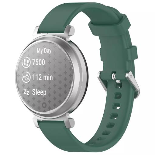 Foto - eses Brățară din silicon pentru Garmin Lily 2 și Garmin Lily 2 Active - Verde, 14 mm