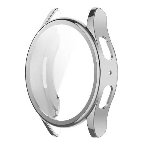 Foto - Husă de silicon pentru Samsung Galaxy Watch 7 44 mm - Argintie