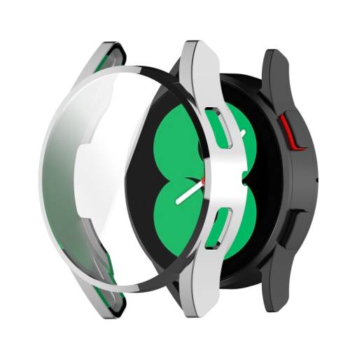 Foto - Husă de silicon pentru Samsung Galaxy Watch FE 40 mm - Argintie
