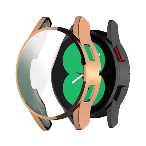 Foto - Husă de silicon pentru Samsung Galaxy Watch FE 40 mm - Roz auriu