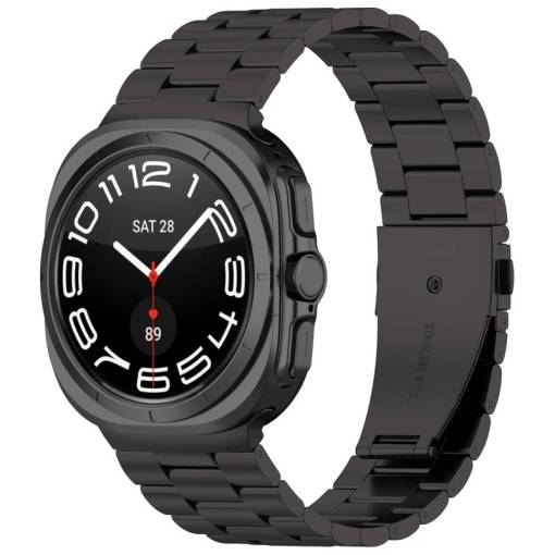 Foto - Brățară metalică pentru Samsung Galaxy Watch Ultra 47mm - Neagră