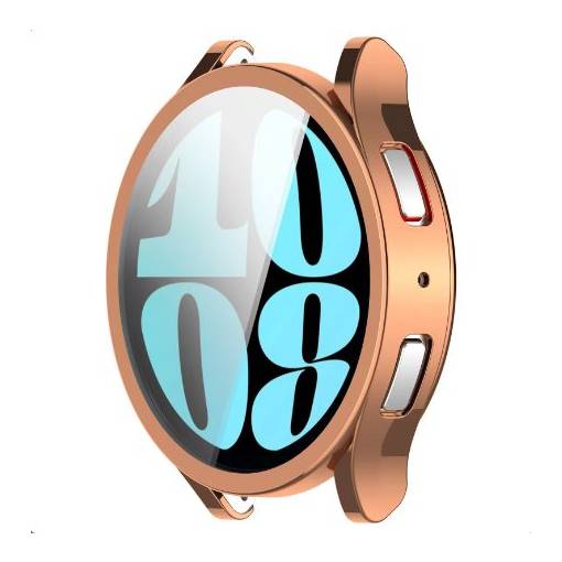 Foto - Husă din silicoan pentru Samsung Galaxy Watch 6 40mm - Roz aurit