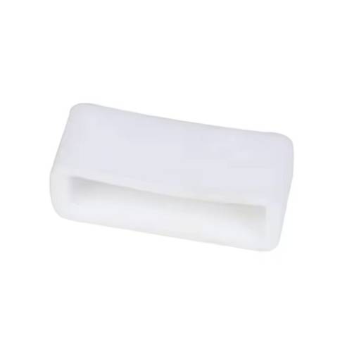 Foto - Brățară din silicon pentru ceas - Albă, 22 mm