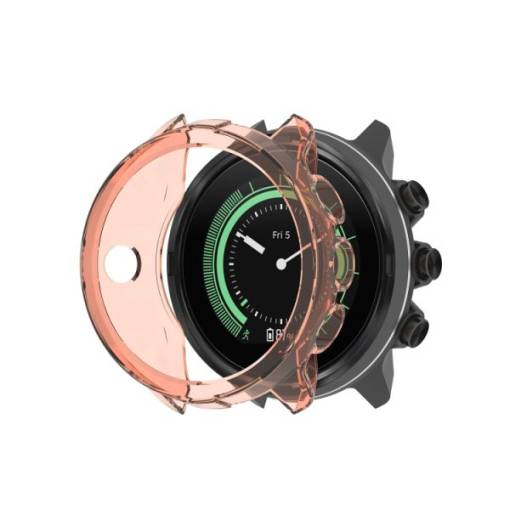 Foto - Rama din silicon pentru Suunto 9, Suunto 9 Baro și Suunto Spartan Sport - Portocalie