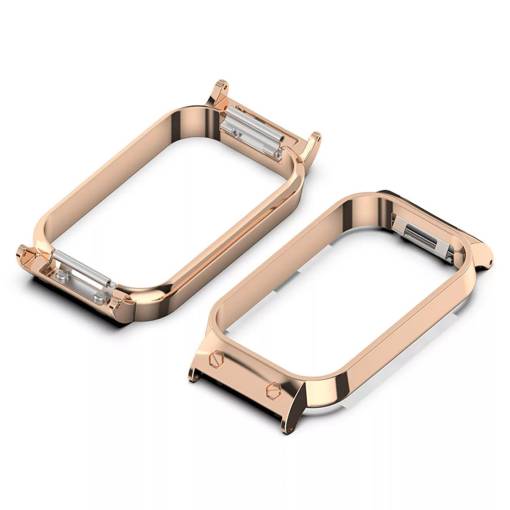 Foto - Rama metalică pentru Xiaomi Redmi Band 2 - Roz auriu