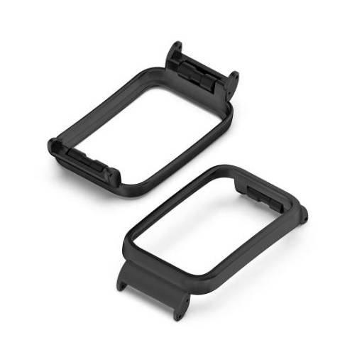 Foto - Rama metalică pentru Xiaomi Smart Band 7 Pro - Neagră
