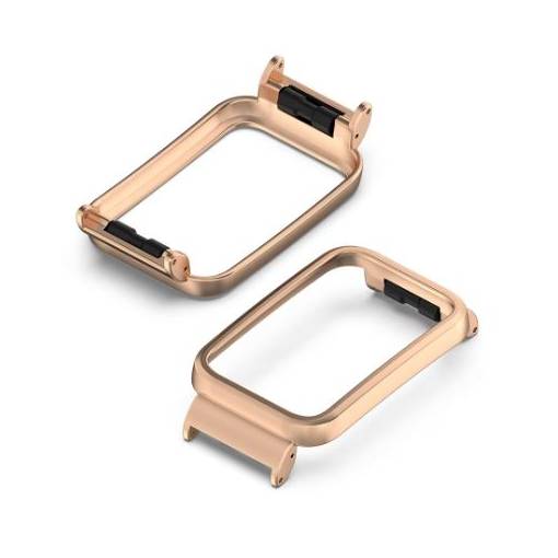 Foto - Rama metalică pentru Xiaomi Smart Band 7 Pro - Roz auriu