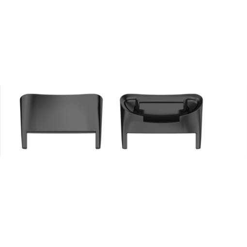 Foto - eses Conector pentru Fitbit Charge 5, 6 - Negru, 2 bucăți
