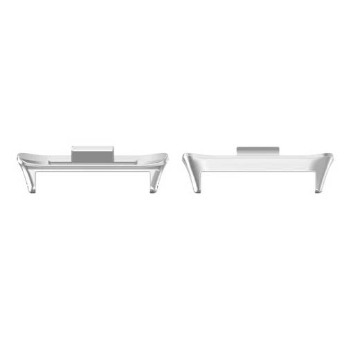 Foto - eses Conector pentru Xiaomi Smart Band 8 Pro - Argintiu, 2 bucăți