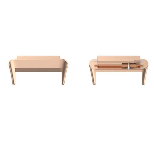 Foto - conector pentru Huawei Band 7 - Aurie, 2 bucăți