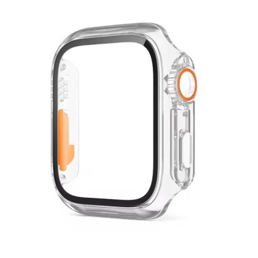 Foto - Carcasa de protecție pentru Apple Watch - Transparentă, 41 mm