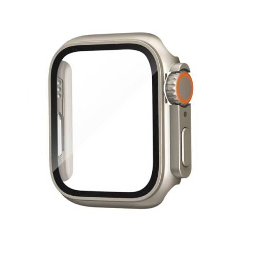 Foto - Husă protectoare pentru Apple Watch - Aur titan, 44 mm