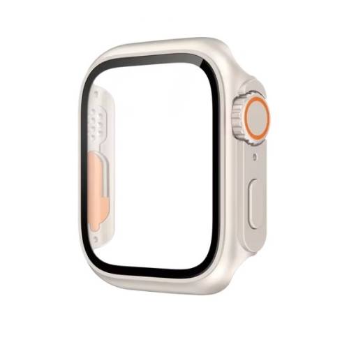 Foto - Husă protectoare pentru Apple Watch - Argintie, 45 mm