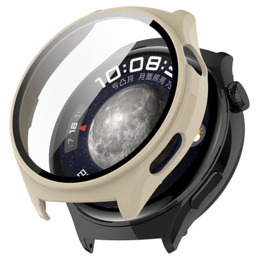 Foto - Carcasă de protecție pentru Huawei Watch 4 - Bej